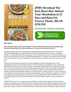 Free Pdf Keto Meal Plan